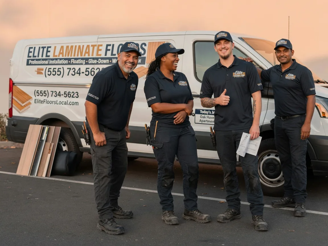 Laminate flooring installation company in Winthrop, IA